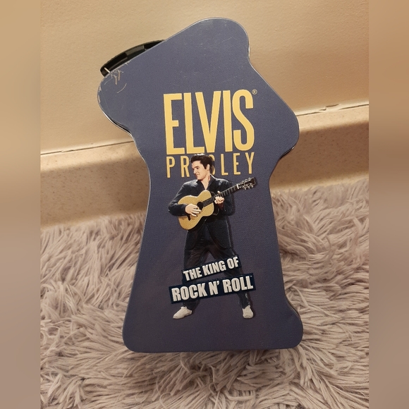 Elvis Presley Die Cut Tin Box - Picture 3 of 10